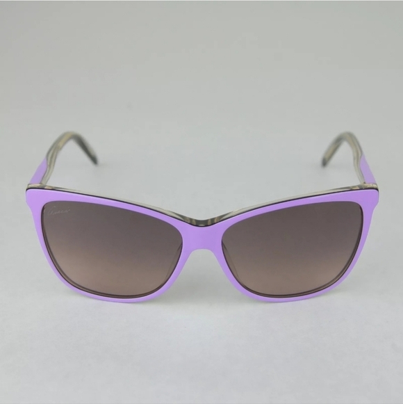 NWT GUCCI Lilac Acetate Sunglasses with Interlocking GG, Beautiful! main image 5